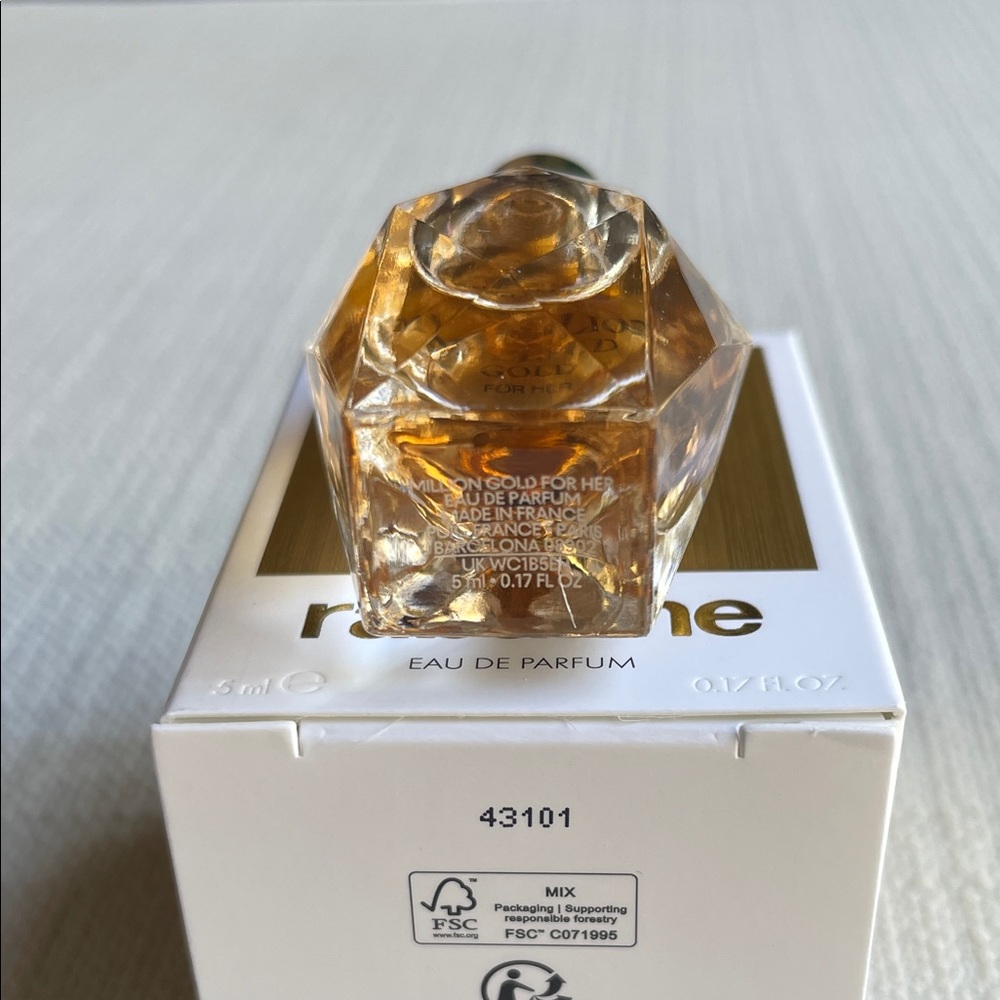 Rabanne Million Gold for Her collectible miniature - Picture 8 of 12